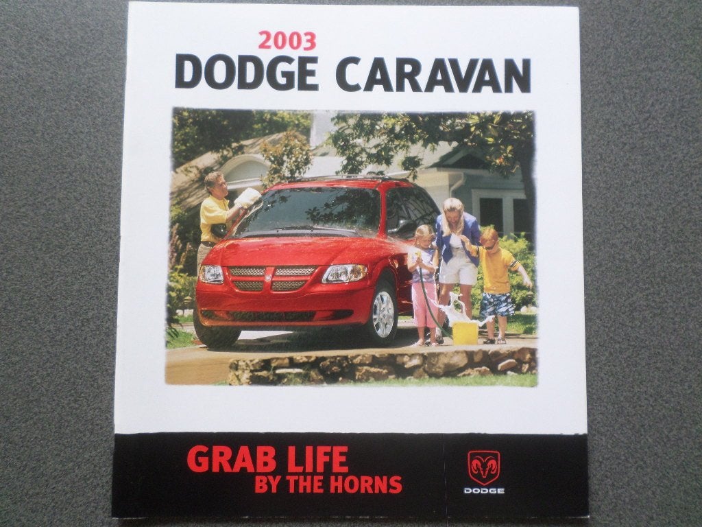 Dodge Caravan 2003 Brochure, Ophalen of Verzenden, Zo goed als nieuw, Overige merken