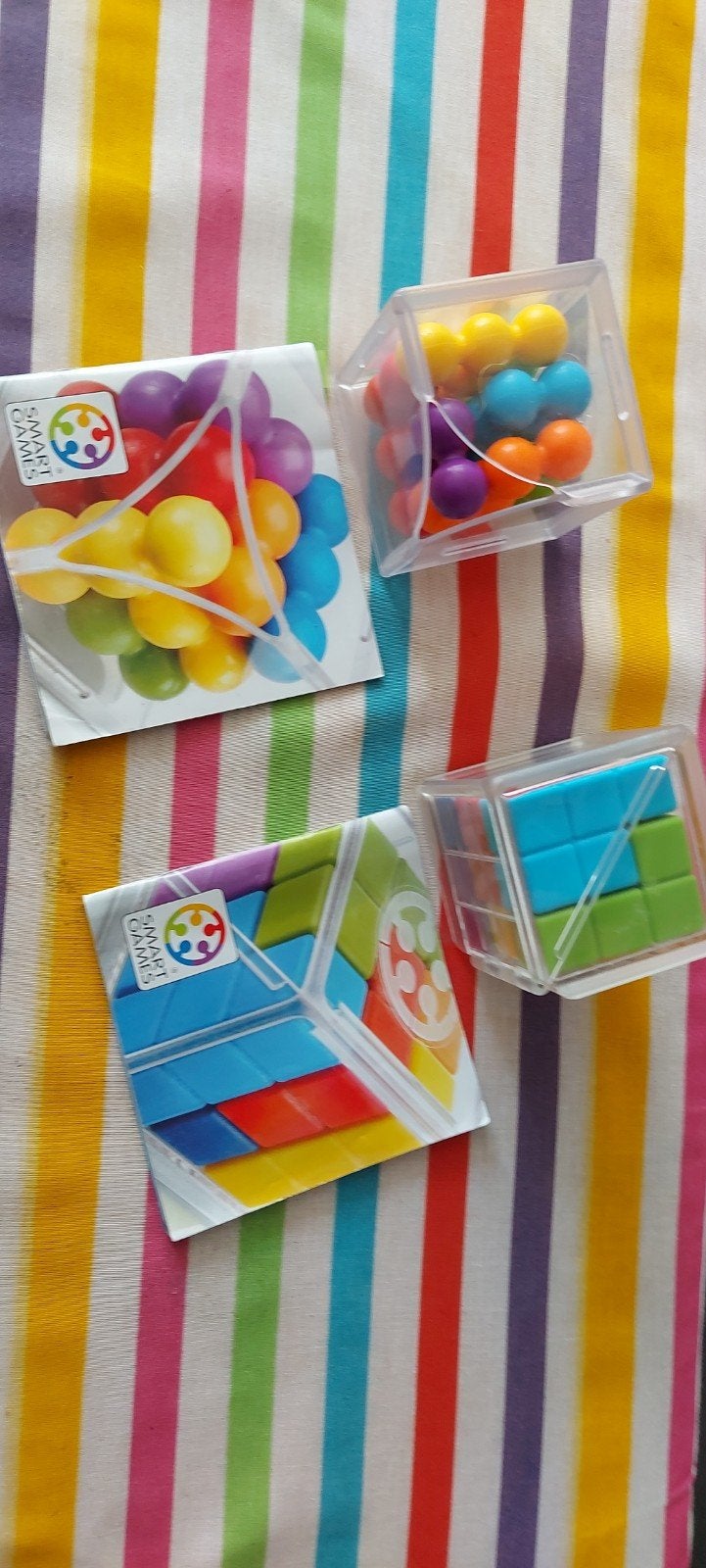SmartGames Cube Puzzler Go & Cube Puzzler Pro, Ophalen of Verzenden, Minder dan 10 stukjes, Zo goed als nieuw, 6 jaar of ouder