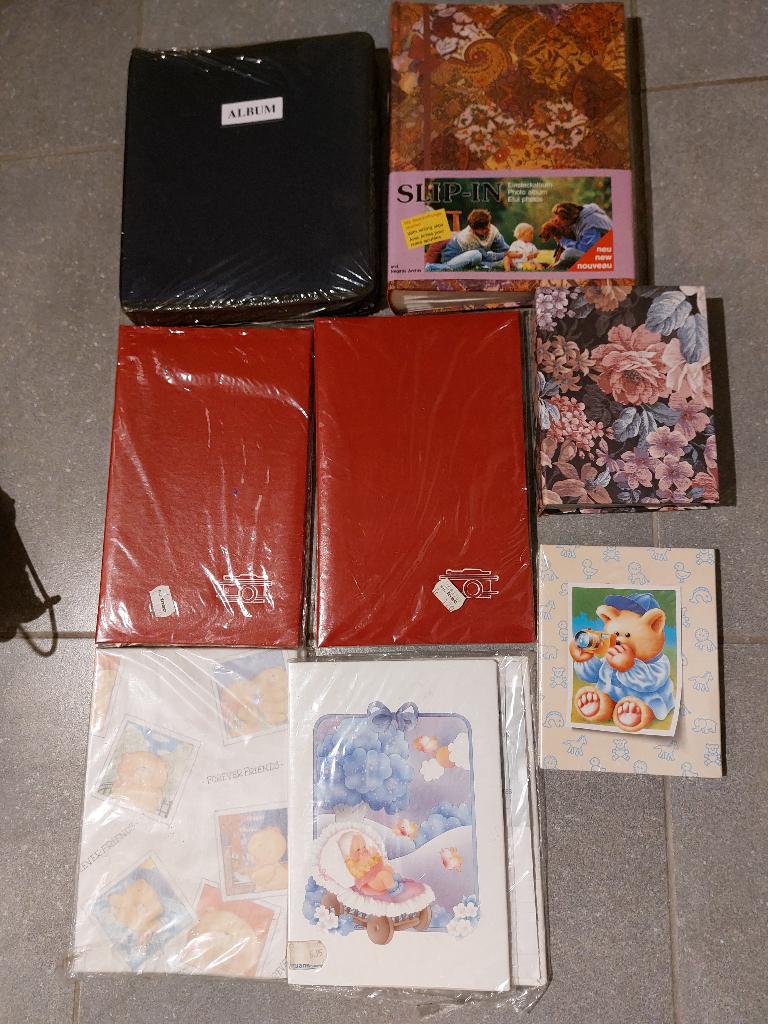 Fotoalbums    µk, Ophalen of Verzenden