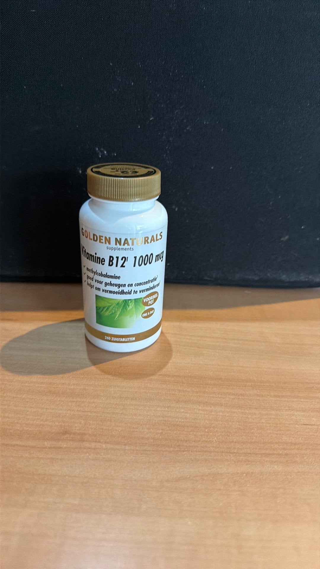 Golden Naturals B12 1000mcg, Ophalen of Verzenden, Nieuw, Overige typen