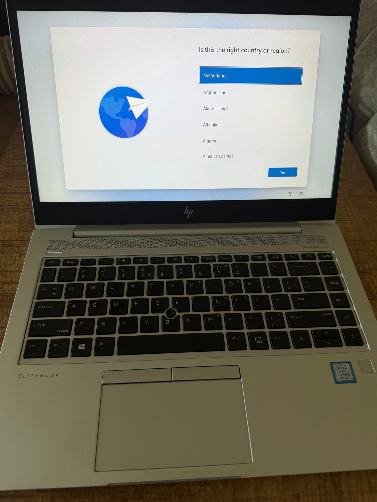 HP EliteBook Laptop, Computers en Software, Ophalen, 2 tot 3 Ghz, Qwerty, 8 GB