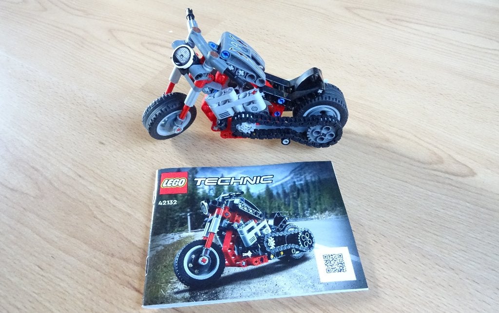 Lego Technic Motor 42132, Gebruikt, Lego, Ophalen of Verzenden, Complete set