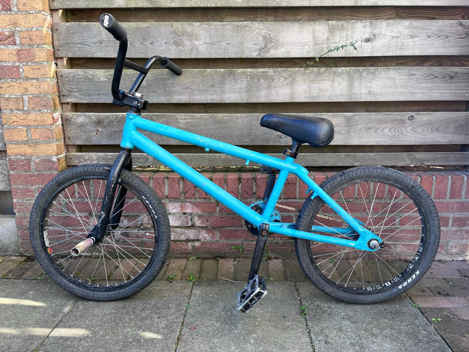 BMX fiets - Opknapper (mist onderdeel stuurkolom, geen remme, Ophalen of Verzenden, Gebruikt, 20 tot 24 inch