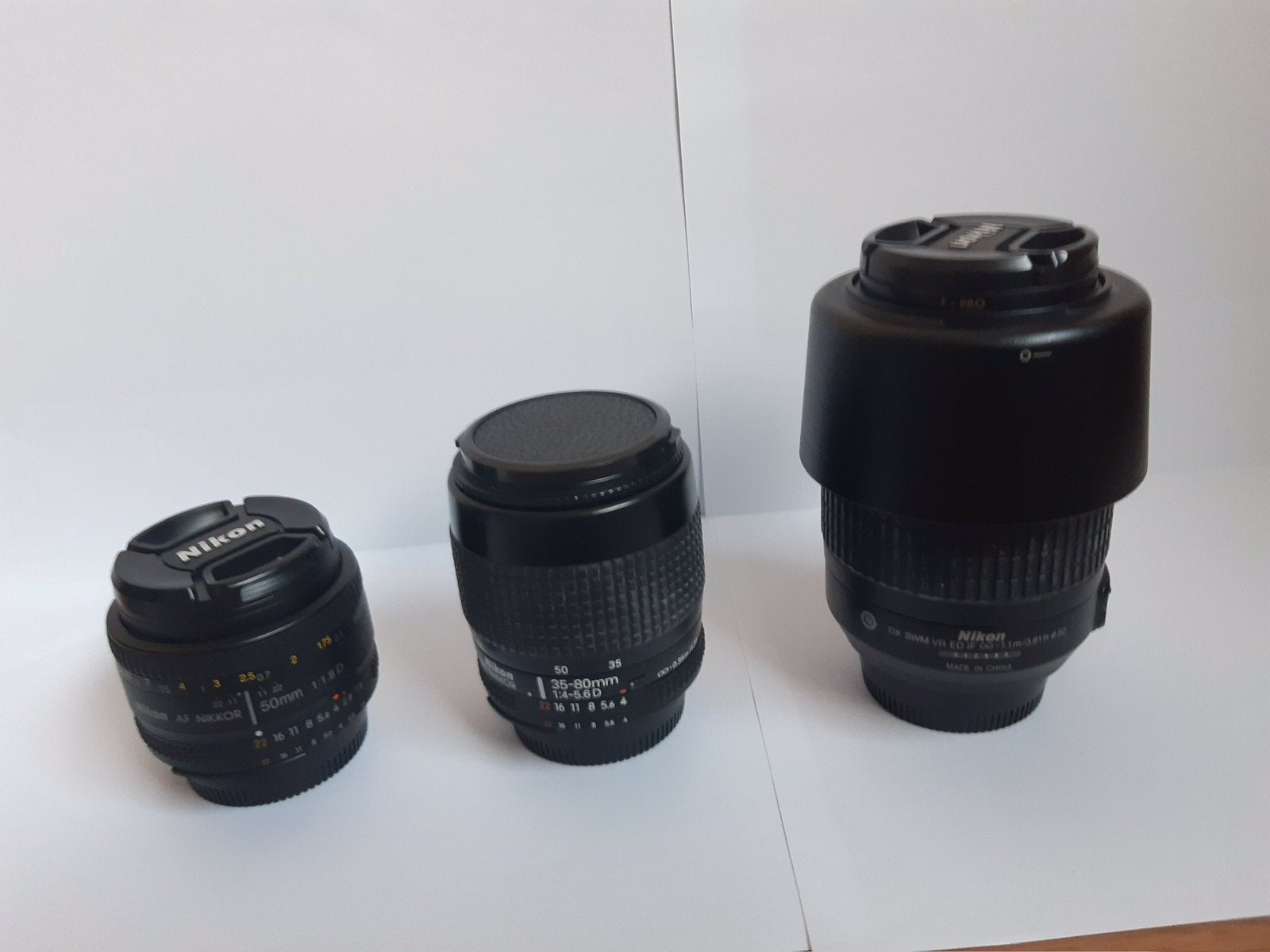 Te koop: meerdere Nikon lenzen, Ophalen, Zo goed als nieuw, Telelens