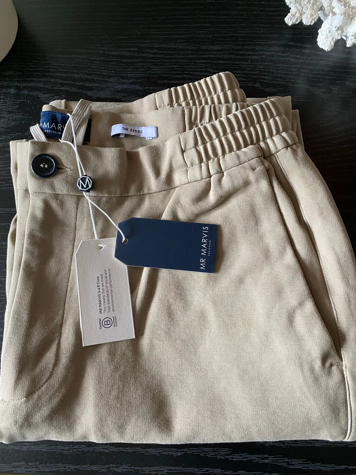 Nieuwe Mr Marvis Chino Baristas W32 L30 met labels, Ophalen of Verzenden, Nieuw, Overige maten, Beige