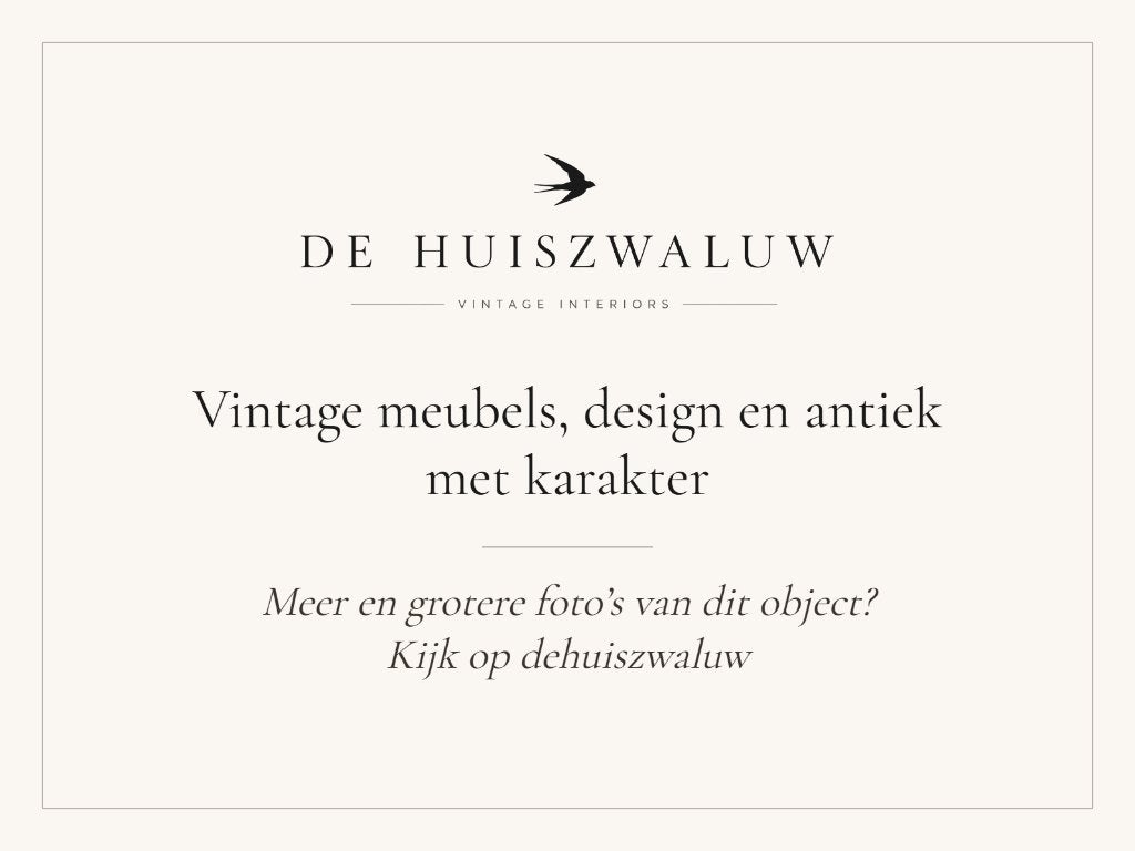 Industriële vintage opklapbank, oud oranje, per stuk, Ophalen, Gebruikt, Metaal