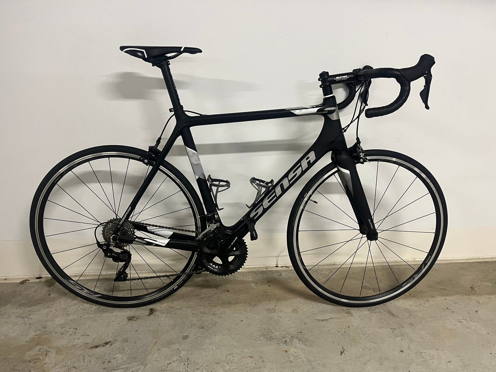 Racefiets Sensa Lombardia 58cm, Fietsen en Brommers, Fietsen | Racefietsen, Carbon, Zo goed als nieuw, 57 tot 61 cm, Meer dan 20 versnellingen