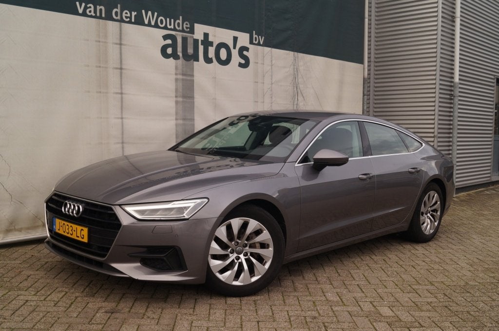 Audi A7 Sportback 40 TDI Quattro Pro Line -LEER-NAVI-ECC-, Auto's, Dealer onderhouden, Gebruikt, Euro 6, 2000 kg