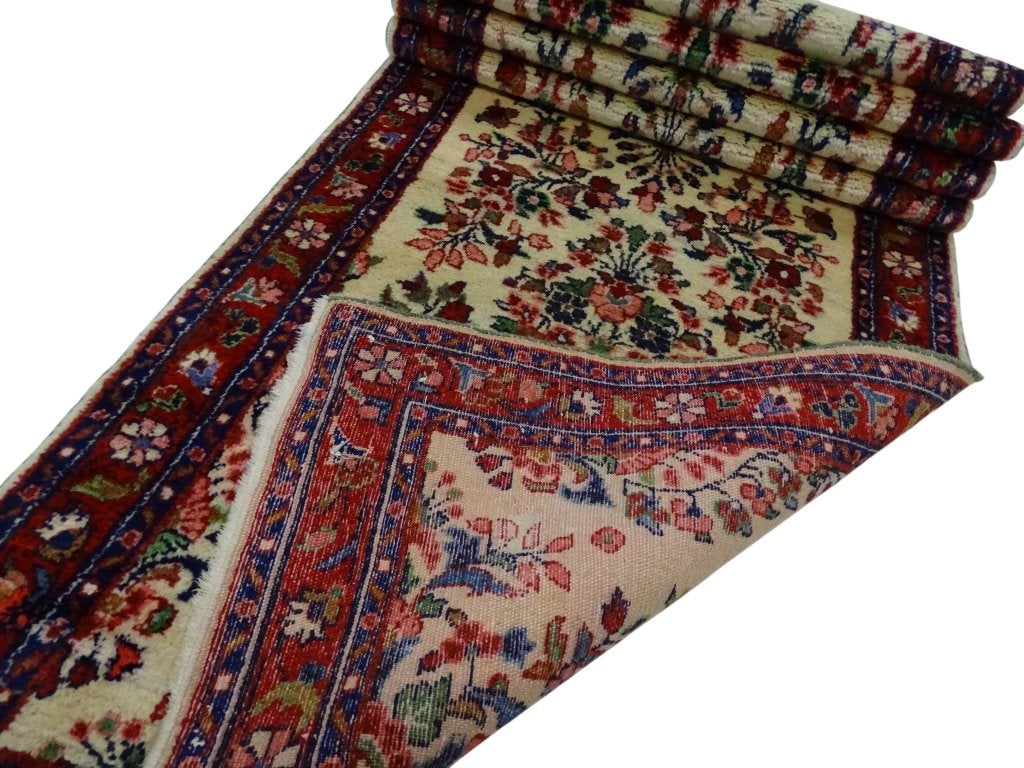 Perzisch tapijt - Sarouk - 312 x 80 cm - Handgeknoopt, 50 tot 100 cm, -, Verzenden, -