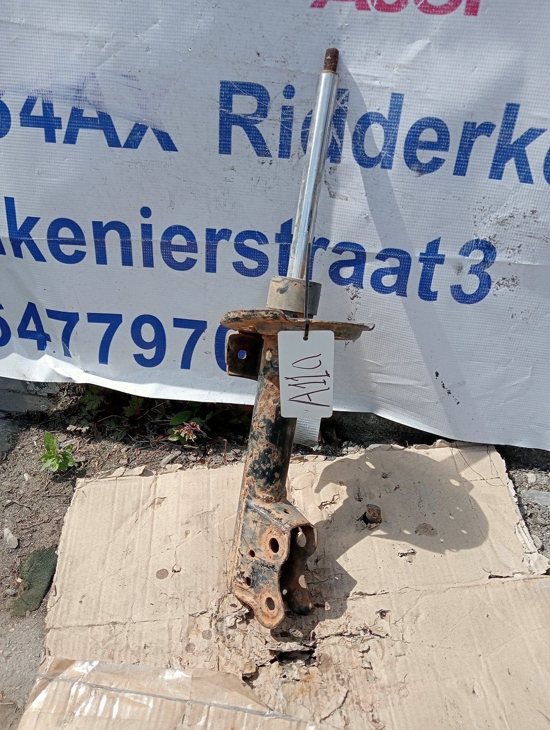 Schokdemperstang voor, links A1693201730, Gebruikt, -, -, Opel