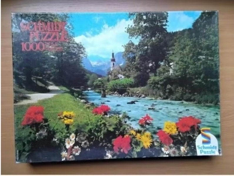 Schmidt puzzel 'Ramsau', Hobby en Vrije tijd, Denksport en Puzzels, Ophalen, 500 t/m 1500 stukjes, Zo goed als nieuw, Legpuzzel