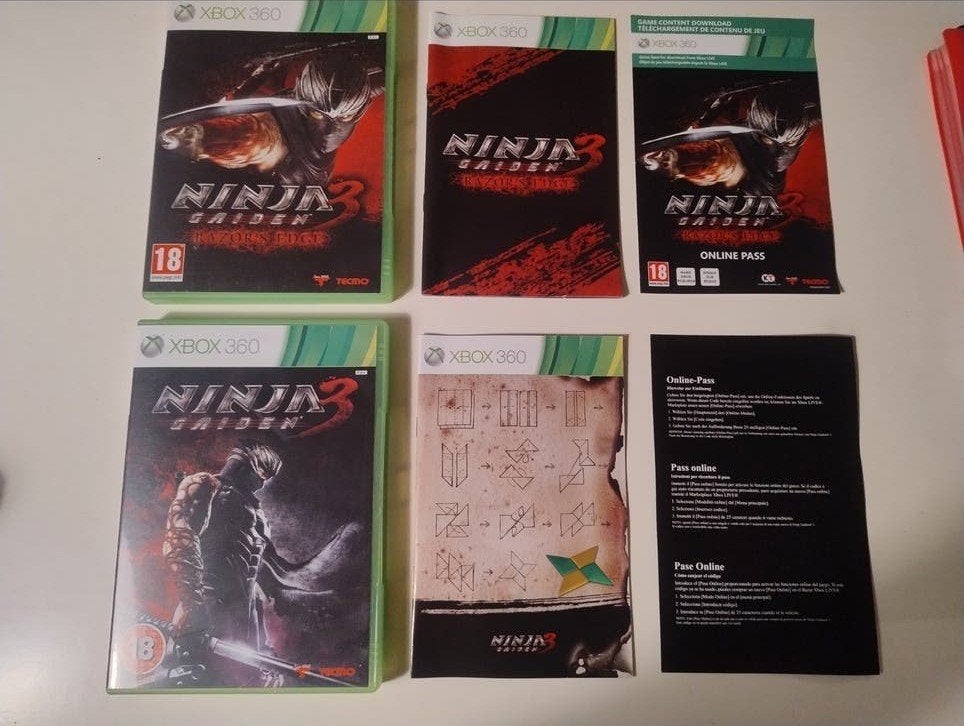 Ninja Gaiden 3 & 3 Razor's Edge Xbox 360, Avontuur en Actie, Online, Gebruikt, Vanaf 18 jaar