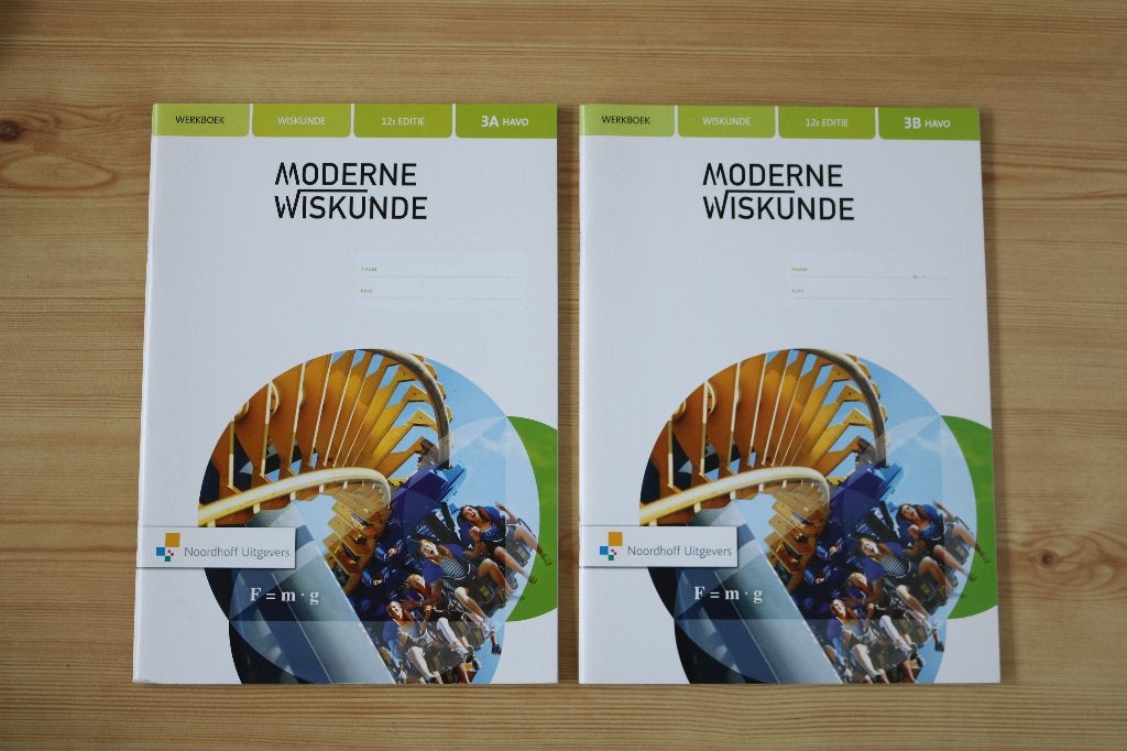 NIEUW Moderne wiskunde werkboek 12e editie; 3A en 3B Havo, Boeken, Noordhoff, Ophalen of Verzenden, Wiskunde B, HAVO