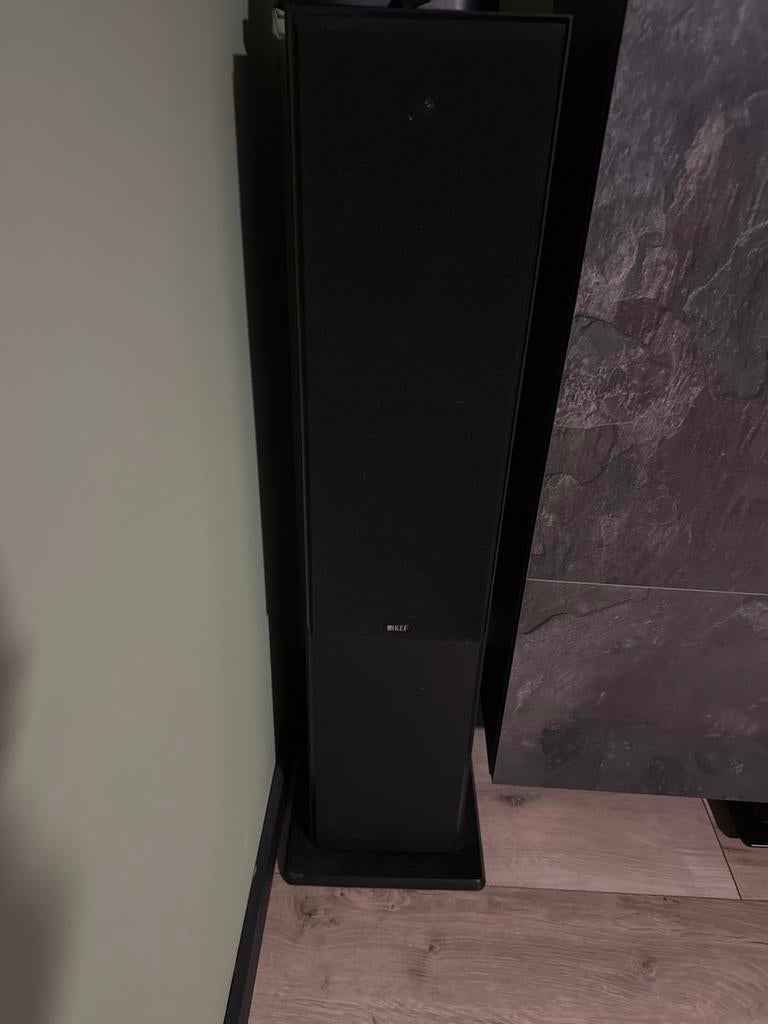 KEF C5 Vloerstaande Luidspreker - Topconditie!, Zo goed als nieuw, 120 watt of meer, Front, Rear of Stereo speakers, Ophalen