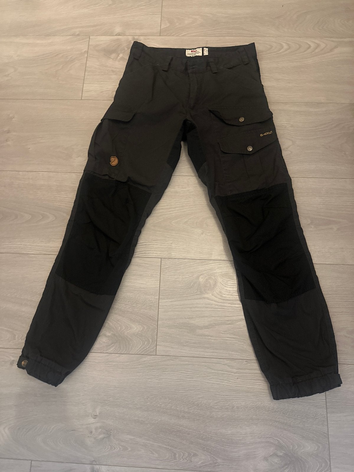 Fjällräven G-1000 vidda pro outdoor broek - Maat 46 (reg), Ophalen, Gedragen, Maat 46 (S) of kleiner, Zwart