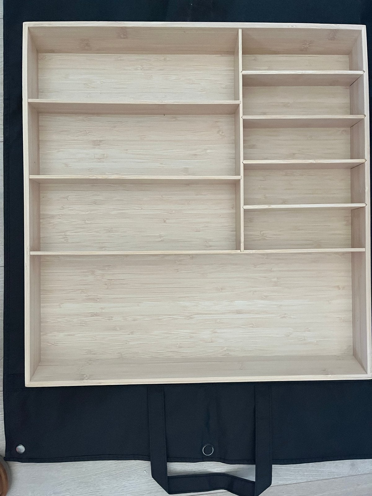 Nieuwe IKEA bamboe bestekbak 52x50 cm, Beige, Overige typen, IKEA, Nieuw