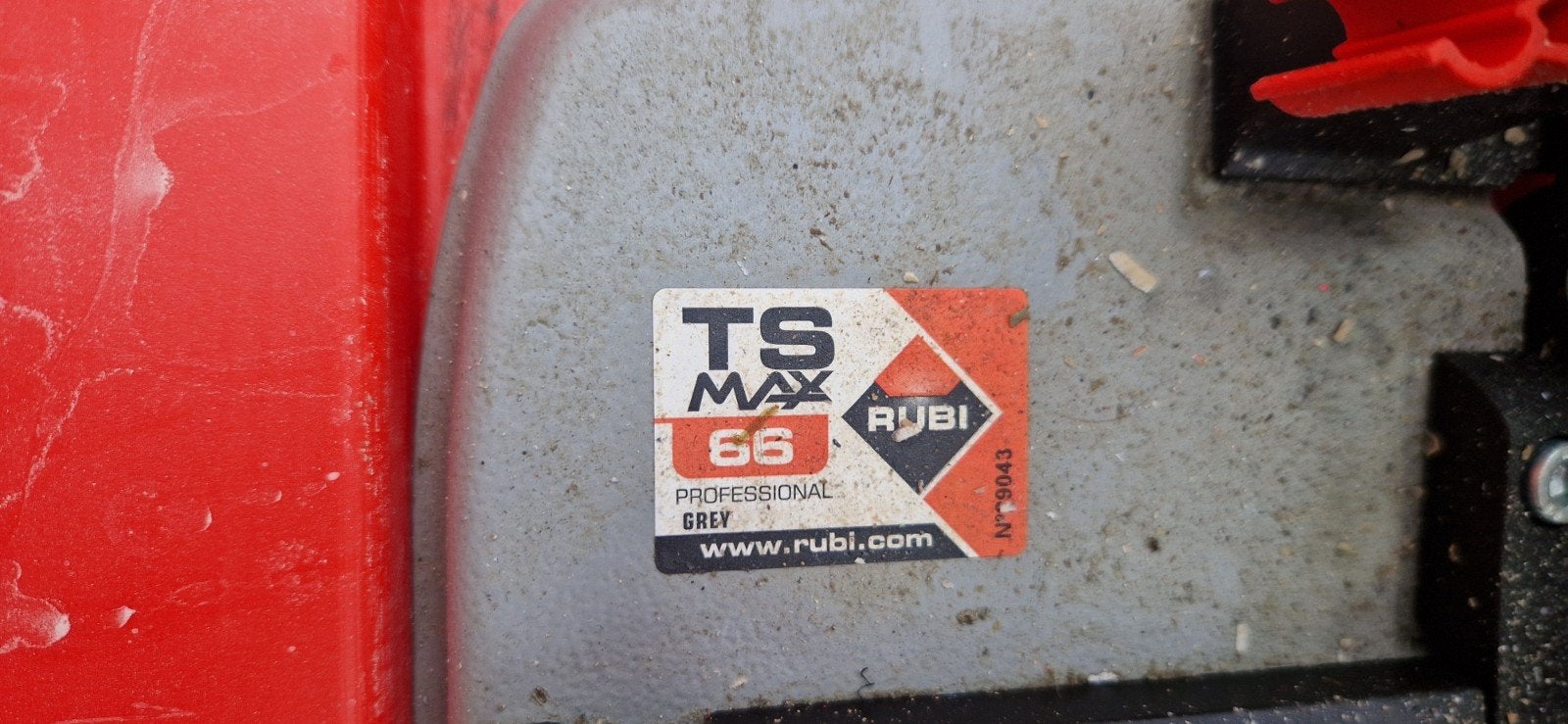 Gebruikte Rubi TS Max 66 tegelsnijder met koffer, Ophalen, Gebruikt, Snijgereedschap, Rubi