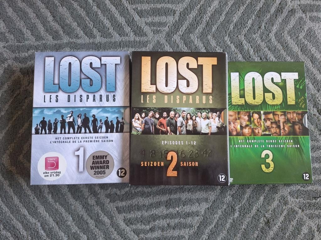 Lost DVD Seizoen 1 t/m 3, Gebruikt, Boxset, Science Fiction en Fantasy, Ophalen of Verzenden