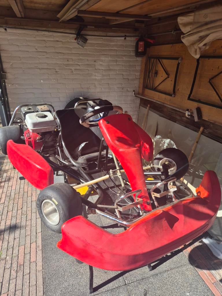 Pro-Kart | 2x Honda GX160 | Aanhanger, Sport en Fitness, Karting, Ophalen, Gebruikt, Kart