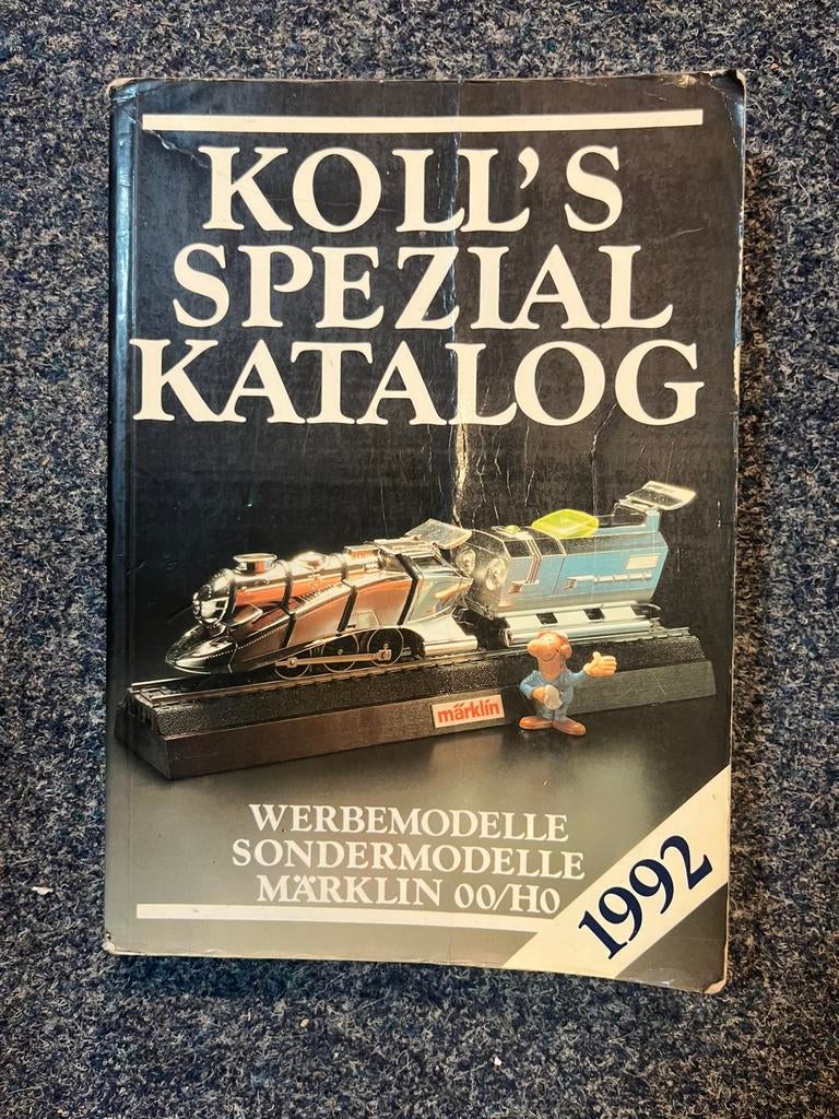 Koll’s vatalogus, Hobby en Vrije tijd, Modeltreinen | H0, Gebruikt, Gelijkstroom of Wisselstroom, Märklin, Boek, Tijdschrift of Catalogus