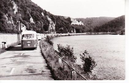 BEAURAING,- Onze bedevaart onderweg.  18-04, Ophalen of Verzenden, 1940 tot 1960, Gelopen, Namen