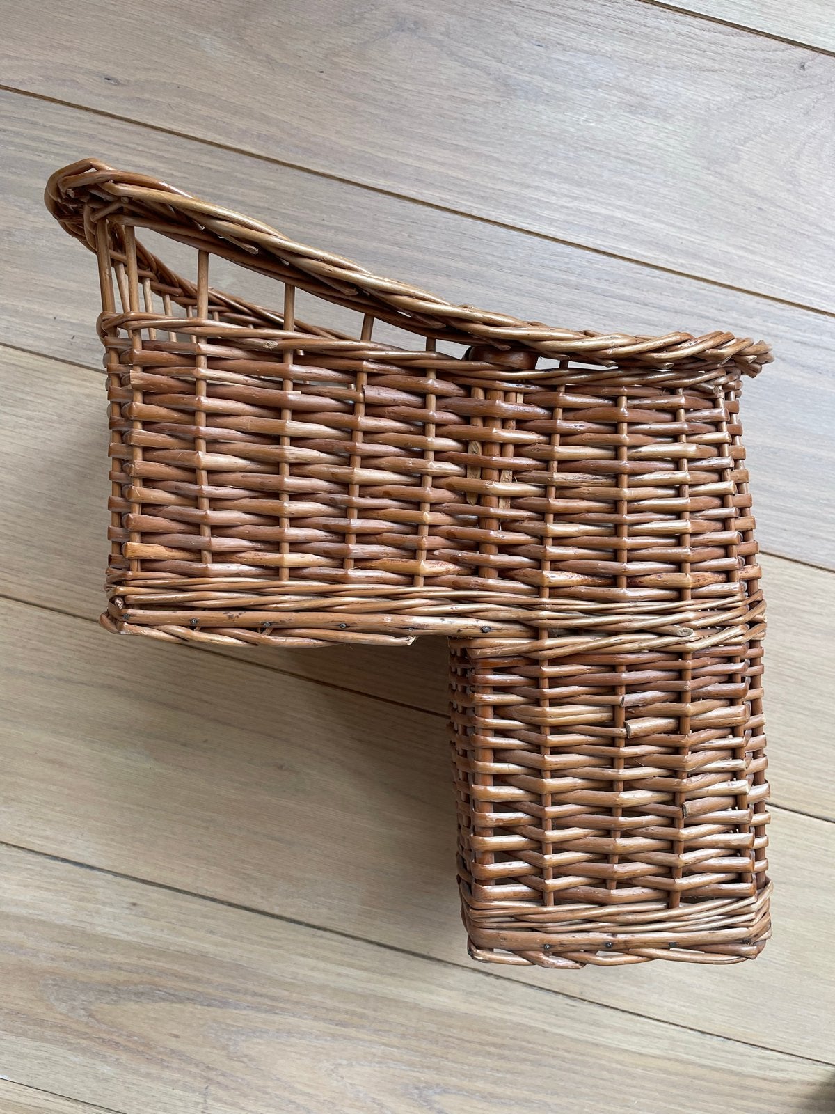 Vintage rotan fietsmand voor poppen/knuffels - Kinderen, Ophalen, Gebruikt, Overige typen, Minder dan 20 kg