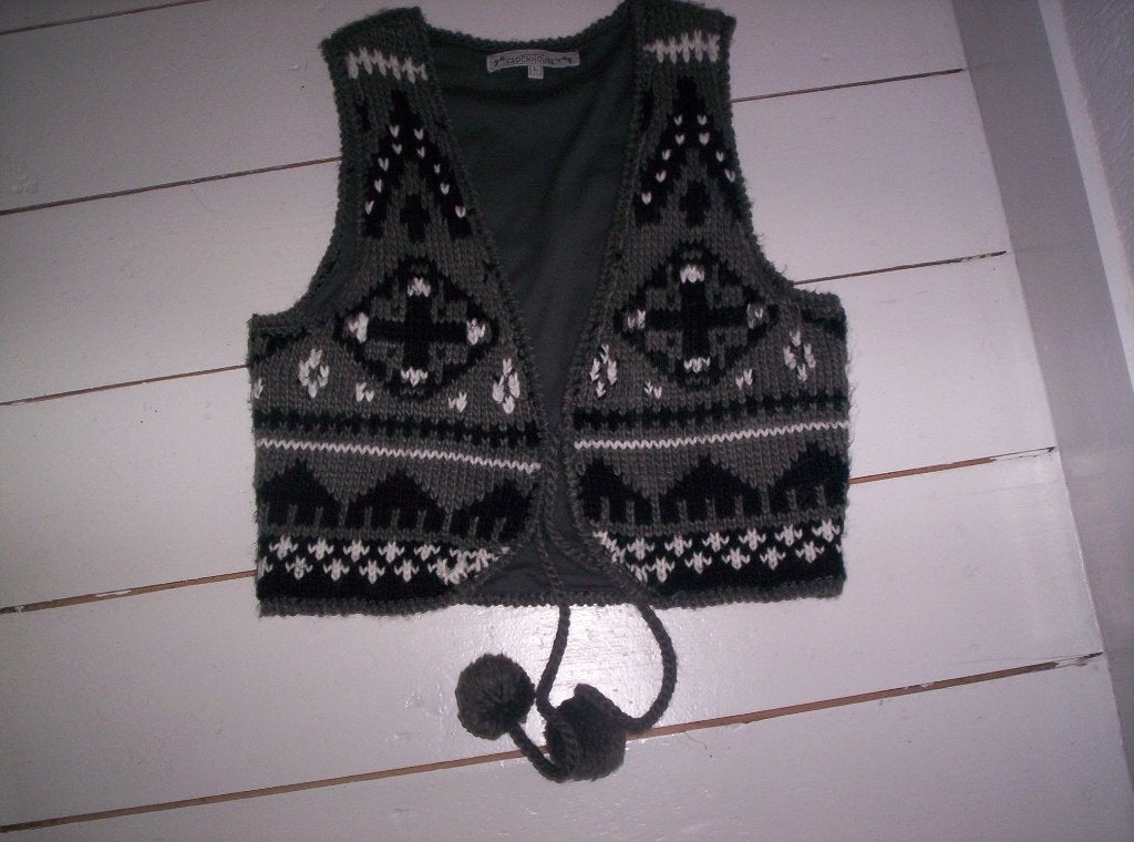 BOLERO in NOORSE MOTIEVEN, van CLOCKHOUSE C&A maat L, Kleding | Dames, Truien en Vesten, Maat 38/40 (M), Overige kleuren, Ophalen of Verzenden