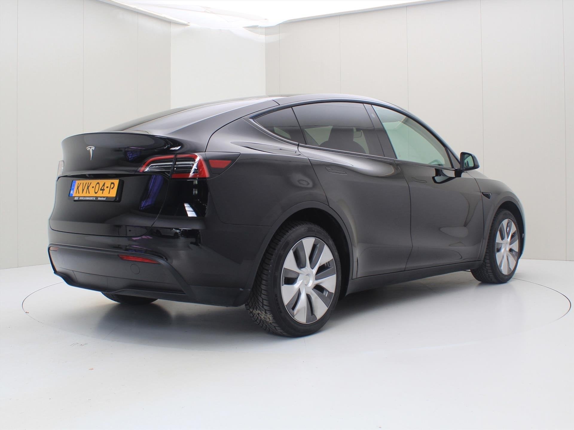 Tesla Model Y Long Range AWD 75kWh 351pk 94.4% SoH AMD RYZEN, Auto's, Automaat, Gebruikt, Adaptive Cruise Control, Zwart