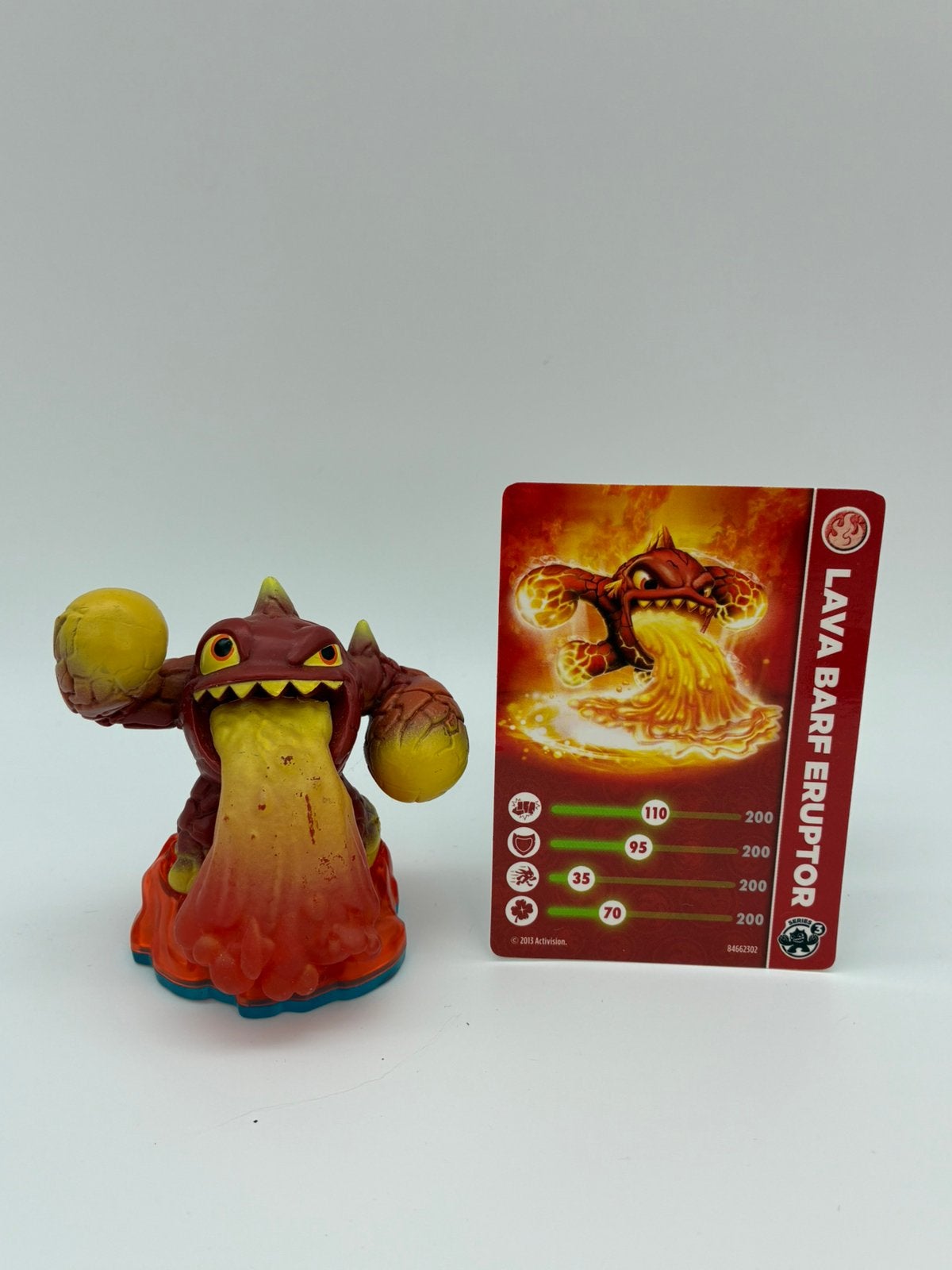 Skylanders Swap Force Lava Barf Eruptor met kaartje, Avontuur en Actie, Verzenden, W, 1 speler