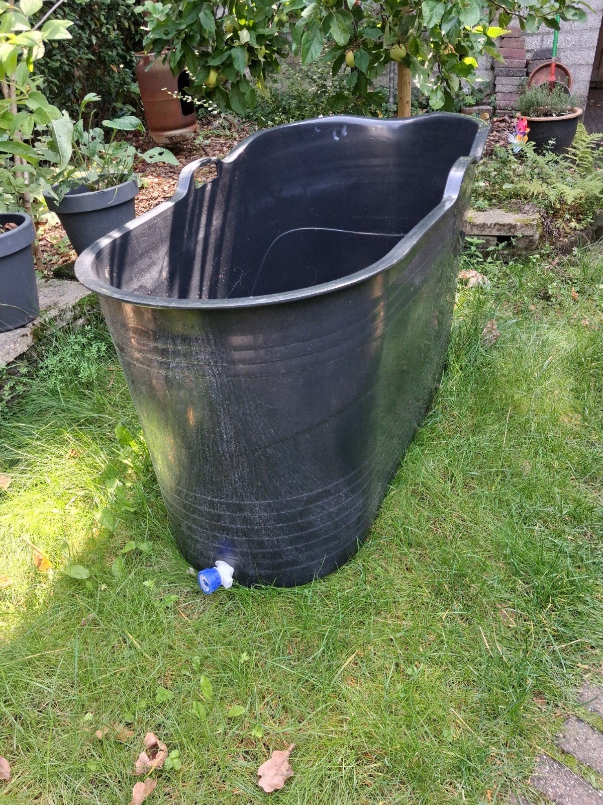 bucket bad zwart MOET WEG, Huis en Inrichting, Ophalen, Overige typen, 50 tot 100 cm, Minder dan 100 cm