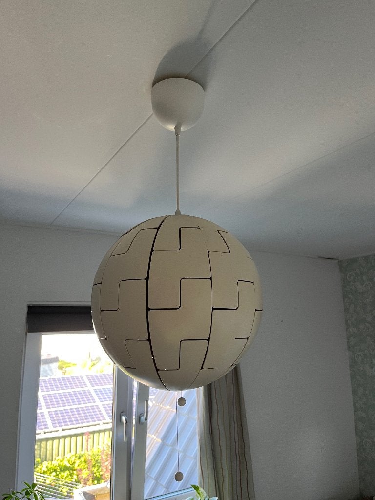 Hanglamp Ikea PS2014, Kunststof, Gebruikt, Inclusief lichtbron, Hanglamp