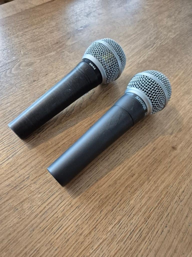 microfoons shure SM 48 SM 58 JD system, Muziek en Instrumenten, Ophalen of Verzenden, Zangmicrofoon
