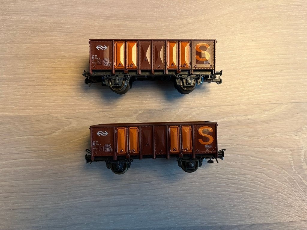 Roco H0 open wagens NS 1/87, Hobby en Vrije tijd, Modeltreinen | H0, Gelijkstroom, Ophalen of Verzenden, NS, Roco