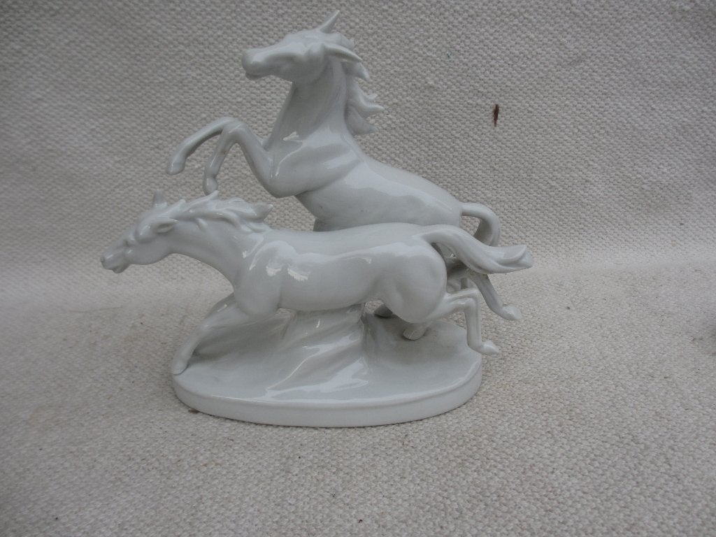 Vintage porselein beeld Carl Scheidig '70/'80, Antiek en Kunst, Ophalen of Verzenden