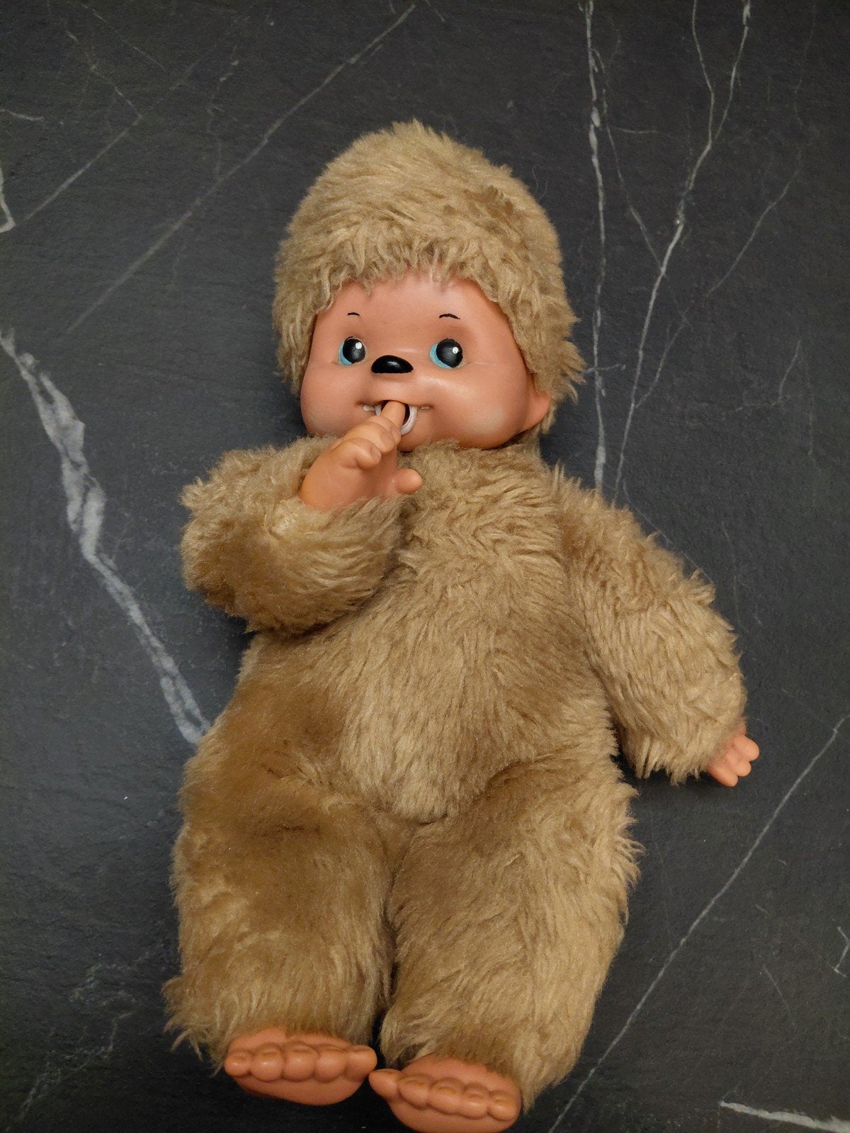 Vintage Tiamo-aapje uit de jaren '80 - Knuffel, Gebruikt, Ophalen of Verzenden, Middelgroot (20 tot 80 cm), Tiamo