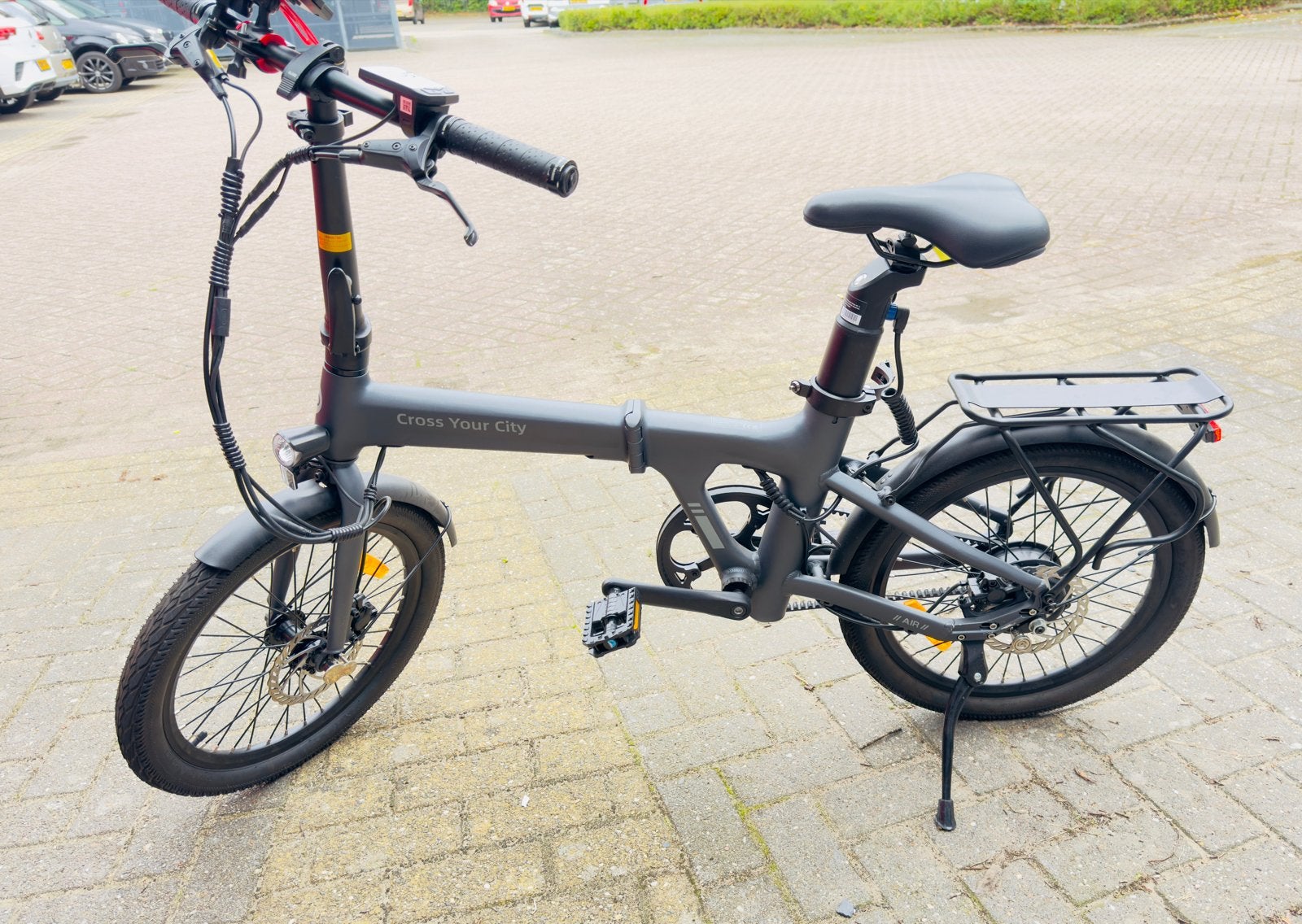 ADO Air 20 Opvouwbare Elektrische Fiets - Zo goed als nieuw, Zo goed als nieuw, Minder dan 47 cm, 50 km per accu of meer, Ophalen