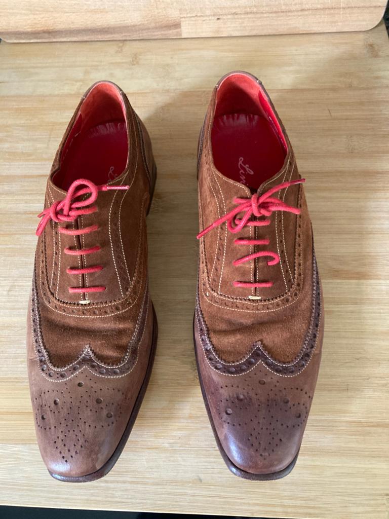 Livingstone herenschoenen, Bruin, Ophalen of Verzenden, Gedragen, Veterschoenen