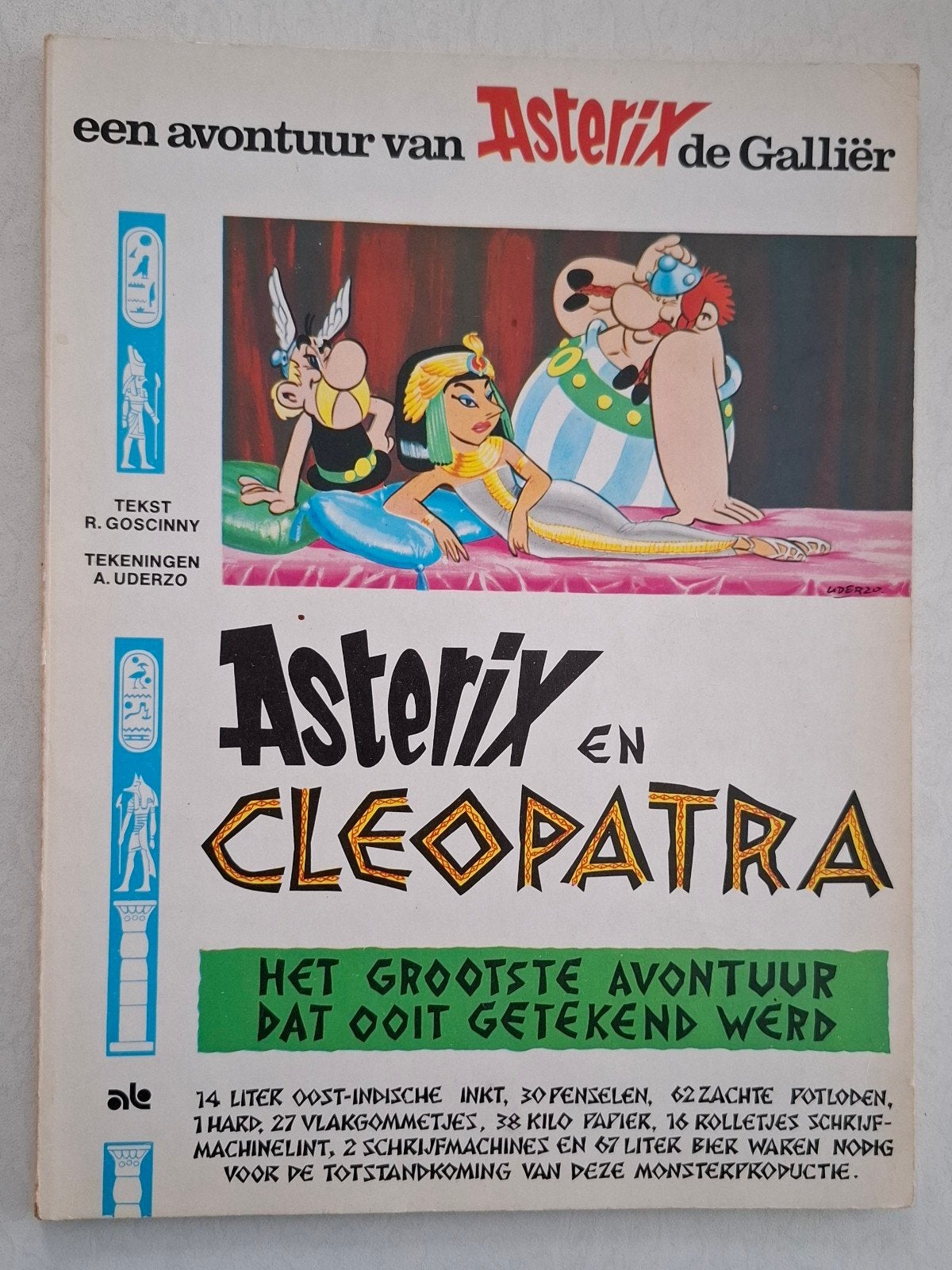 Asterix en Cleopatra - Eerste druk 1963 - Goede staat