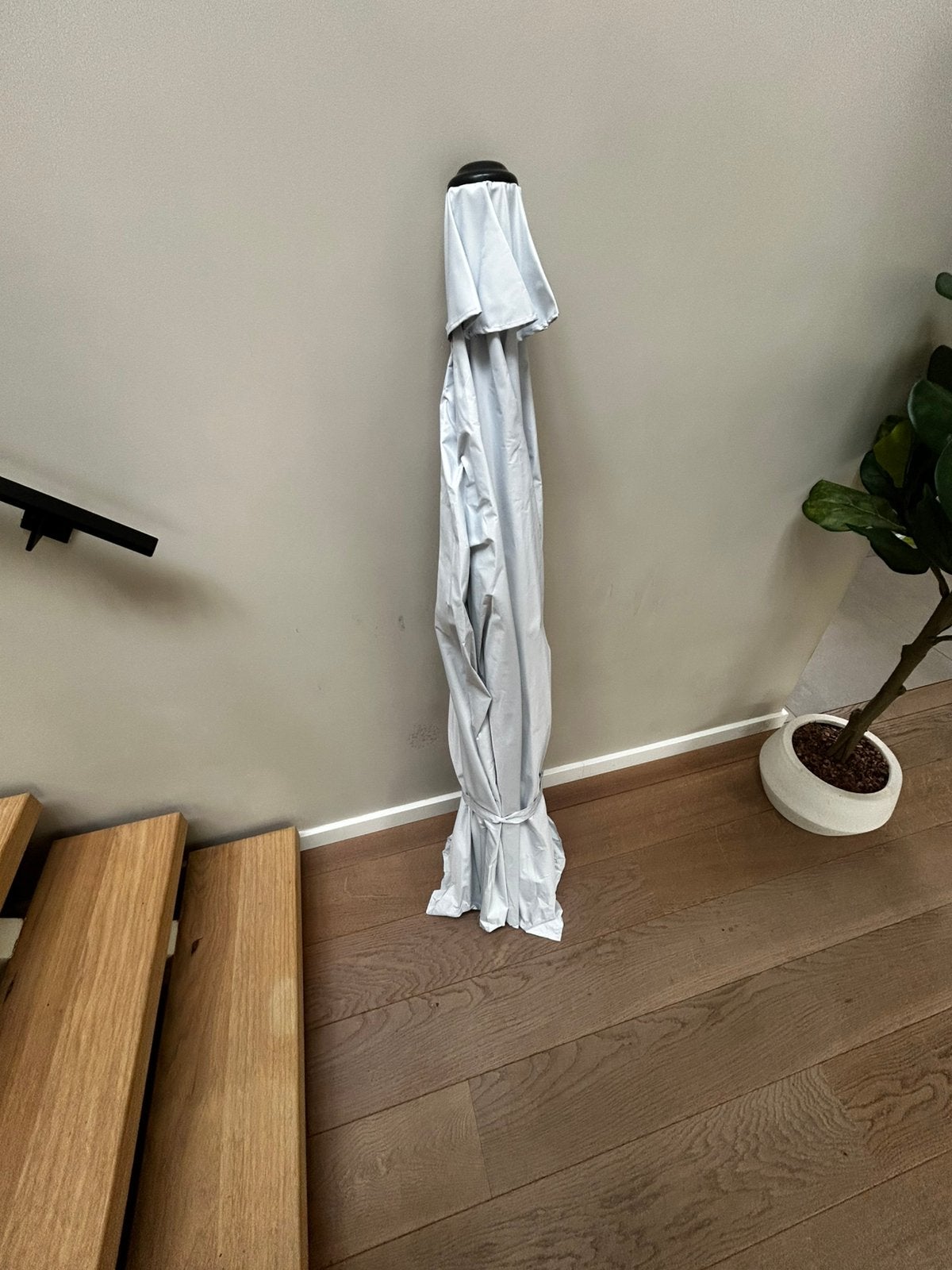 Witte Ancla parasol 3 meter, Ophalen of Verzenden, Nieuw