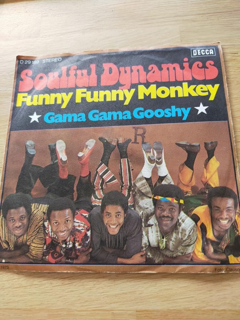 The Soulful Dynamics , funny funny monkey, Cd's en Dvd's, Vinyl Singles, Ophalen of Verzenden, Zo goed als nieuw, Pop