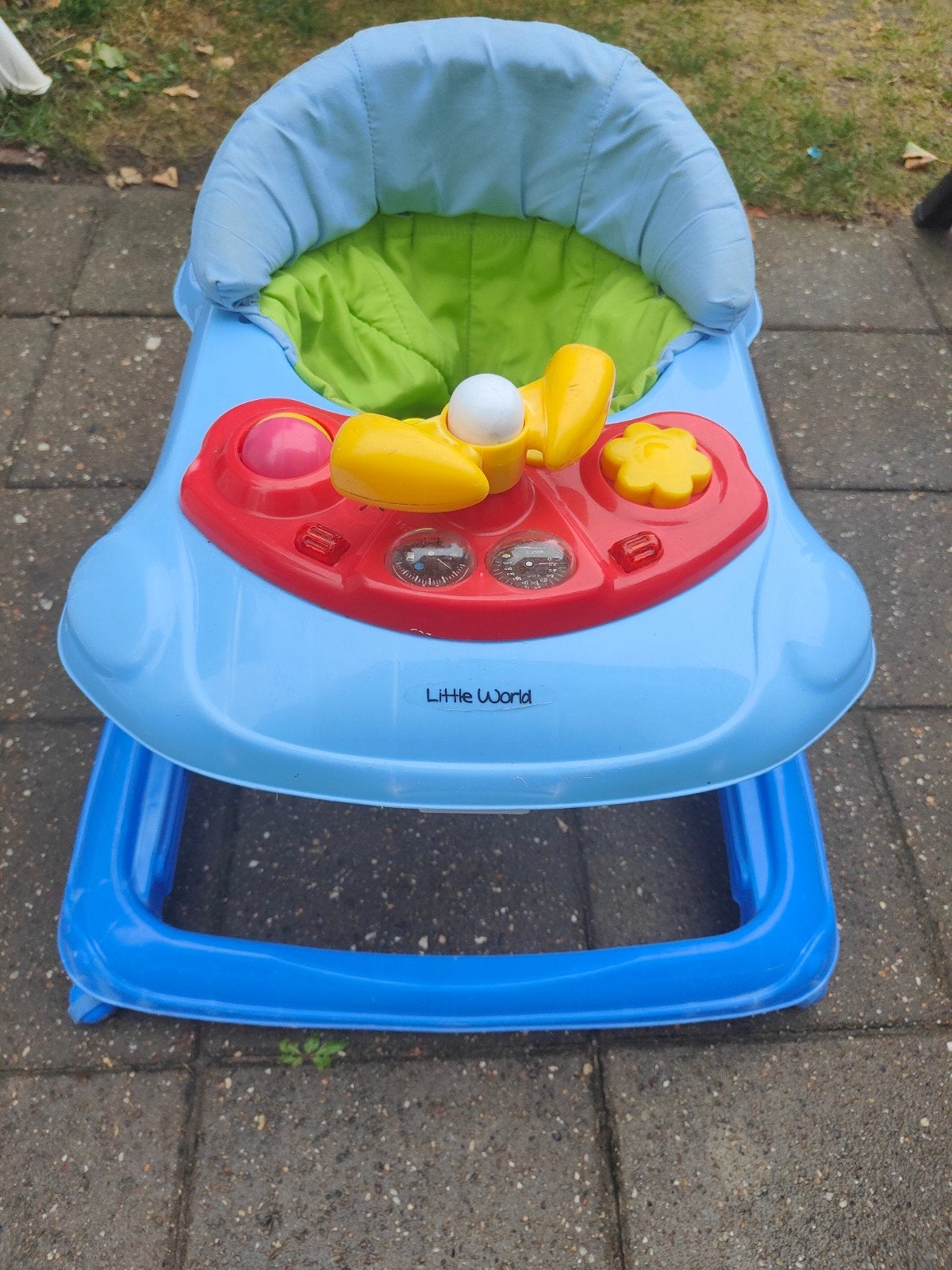 Little World Babywalker - Blauw met speelpaneel, Ophalen, Gebruikt, Overige typen, Met geluid