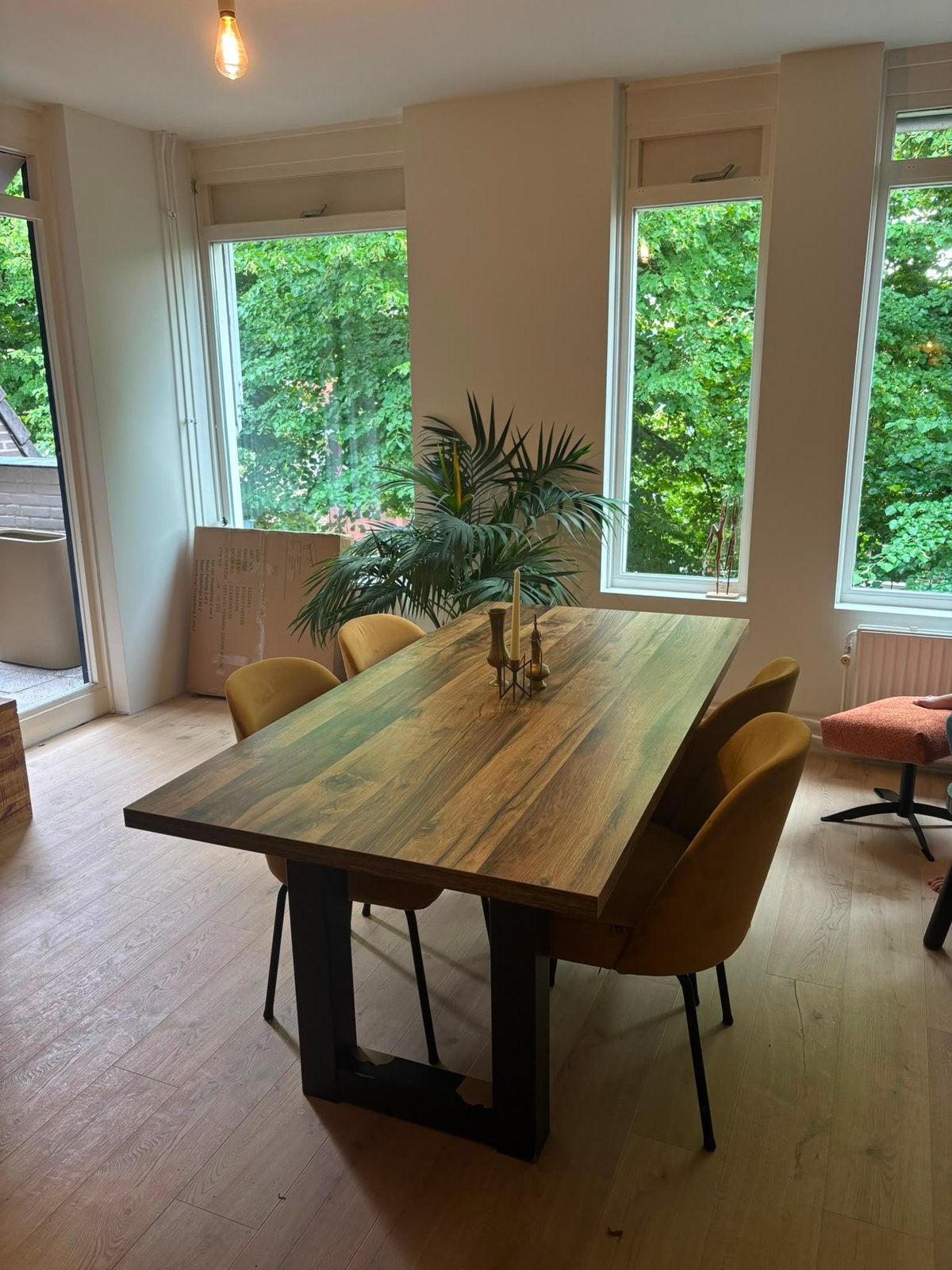 Eettafel Pronto wonen, Huis en Inrichting, Ophalen, Zo goed als nieuw, Rechthoekig, 50 tot 100 cm