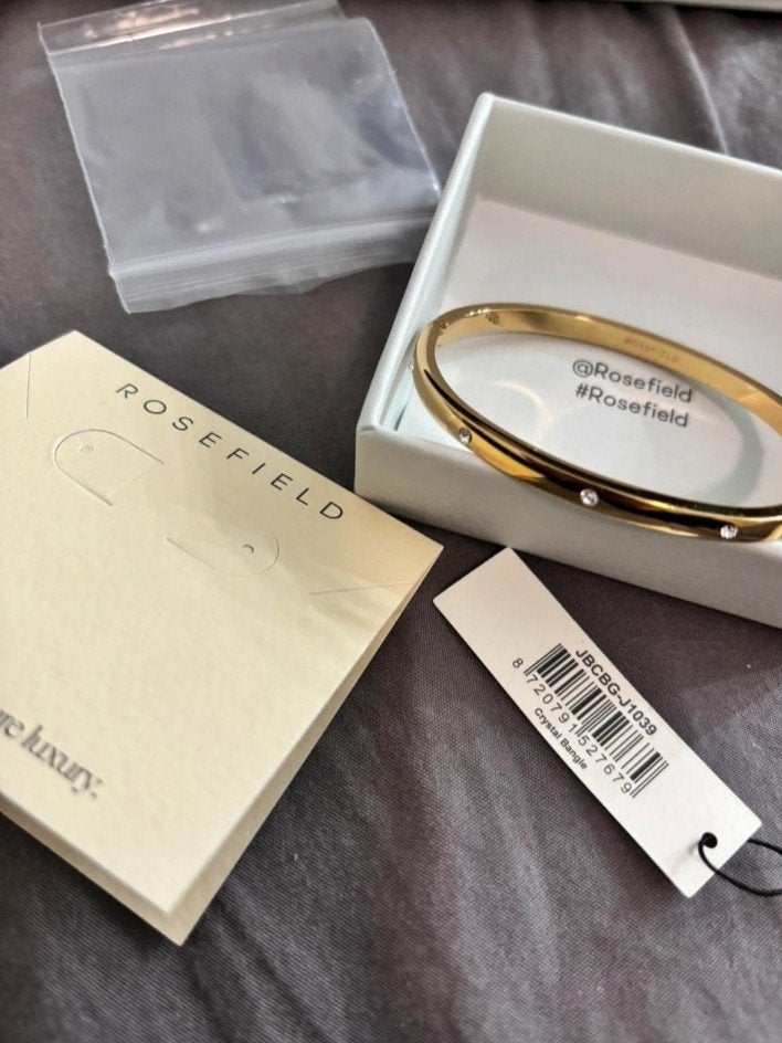 Nieuwe armband van Rosefield, Met kristal, Staal, Nieuw, Ophalen of Verzenden