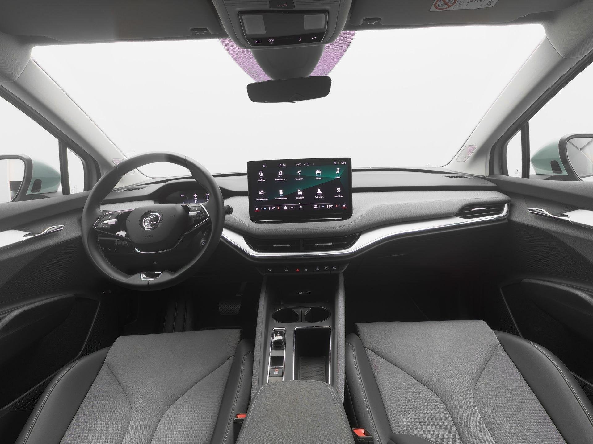 Skoda Enyaq iV 60 | Elektrische Trekhaak | Keyless | Stoelve, Auto's, Automaat, Achterwielaandrijving, Gebruikt, 179 pk