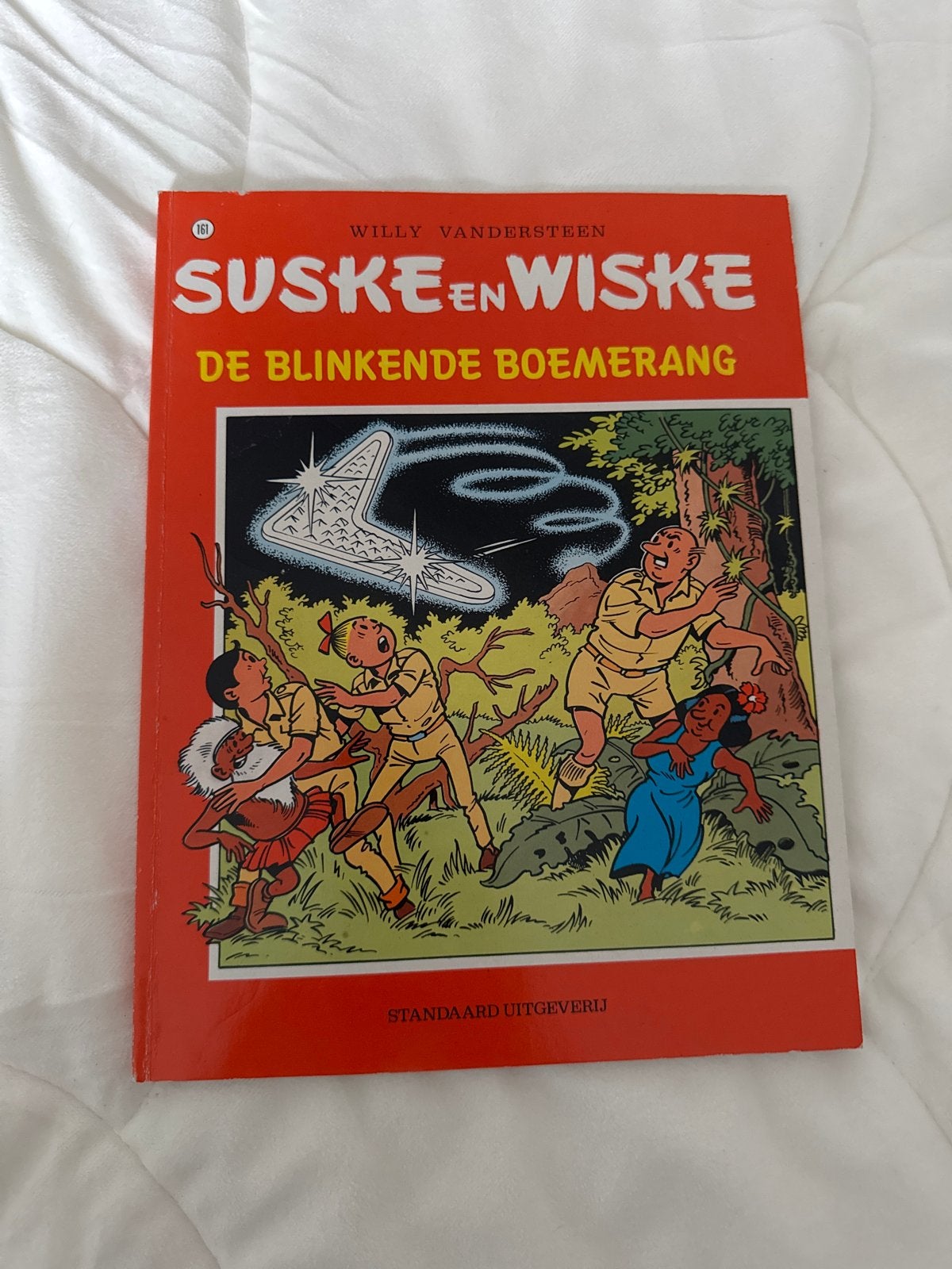 Suske en Wiske - De Blinkende Boemerang, Eén stripboek, Ophalen, Gelezen