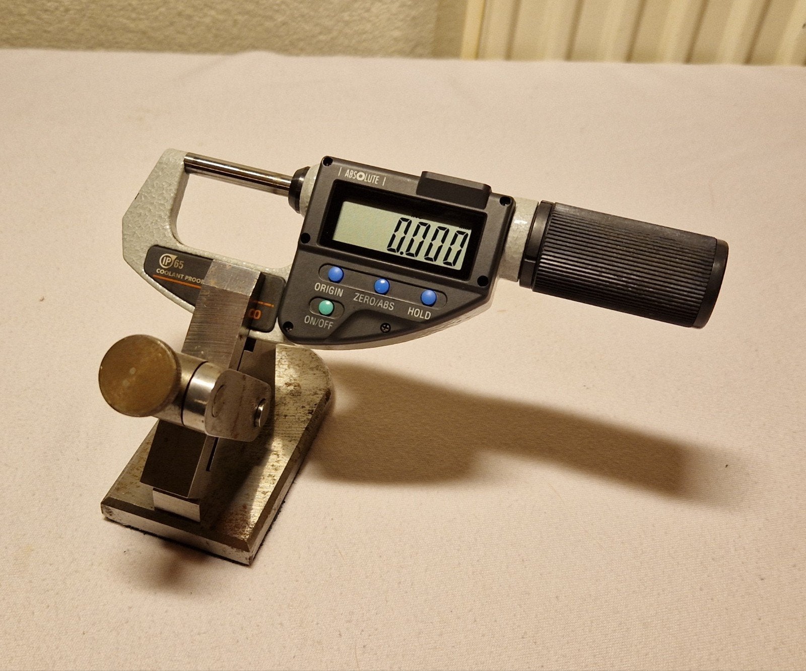 Mitutoyo, Dig. Absolute Micrometer QuickMike 0-30, 29366620, Ophalen of Verzenden, Gebruikt, Afstand