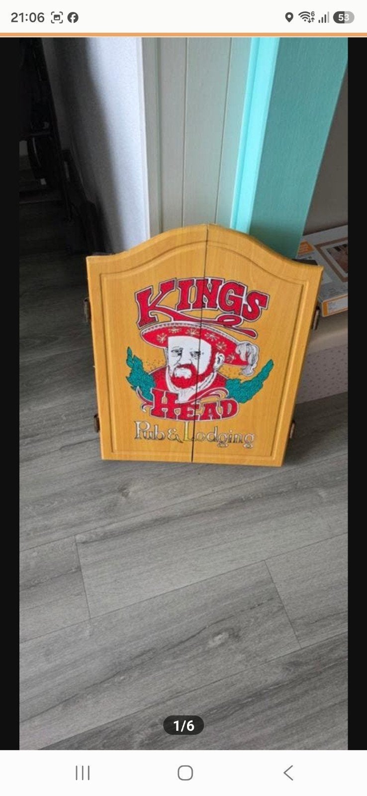 Dartbord, Sport en Fitness, Darts, Ophalen of Verzenden, Gebruikt, Dartbord
