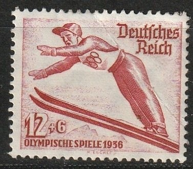 Rijk 1935 601x Olympiade Skispringer, Ongebruikt, Ophalen of Verzenden, Overige periodes, Postfris