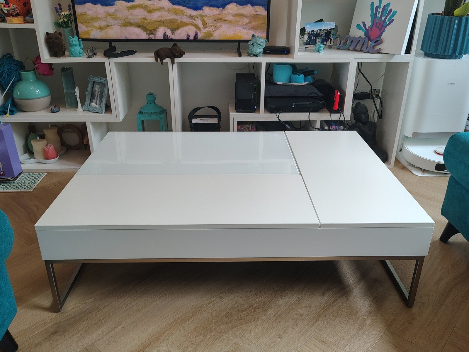 Design salontafel Chiva van BoConcept wit, Ophalen, 100 tot 150 cm, 50 tot 100 cm, Modern