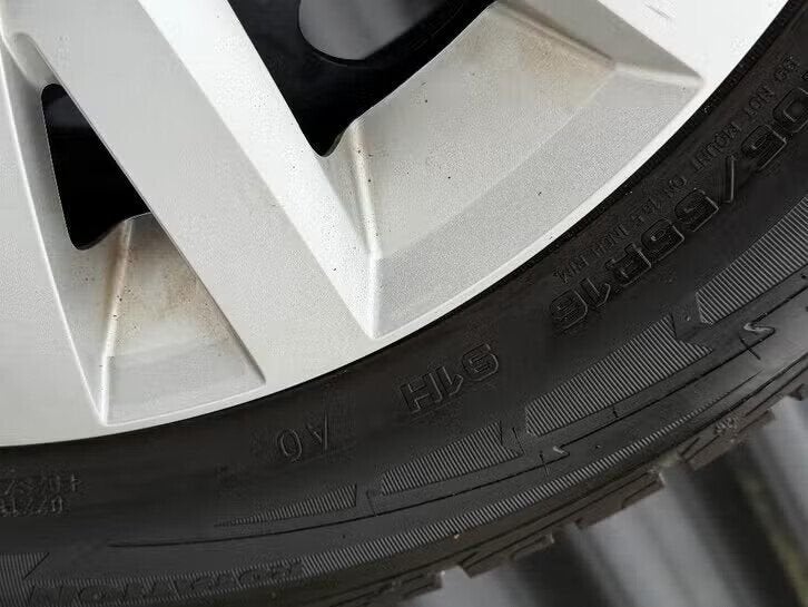 16” Orig Staal VW Caddy Golf 7 8 GTI GTD velgen Winterbanden, Ophalen, Gebruikt, 16 inch, Banden en Velgen